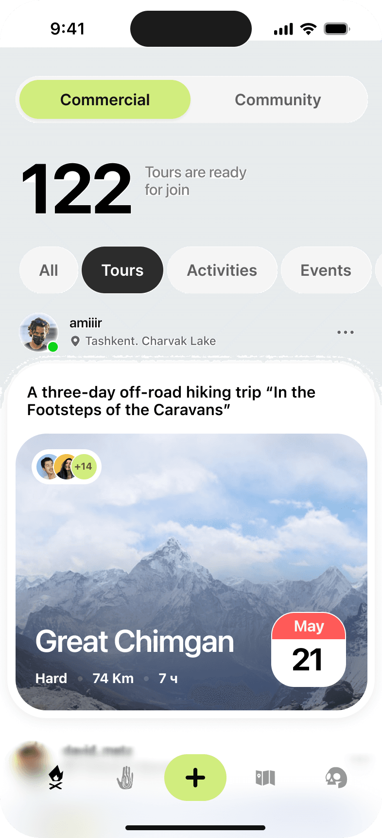 HOOF tours and community hikes